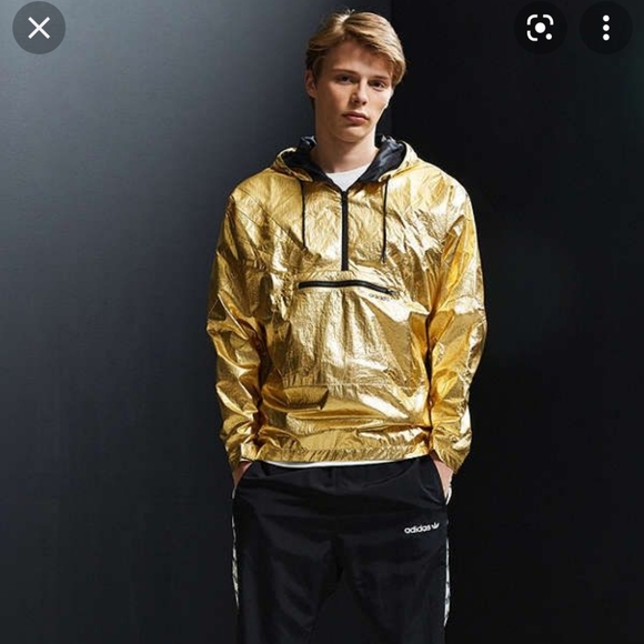 Adidas gold windbreaker - Picture 4 of 4